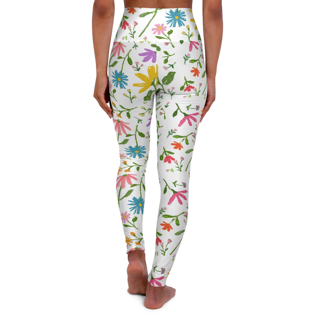 High Waisted Yoga Leggings (AOP)