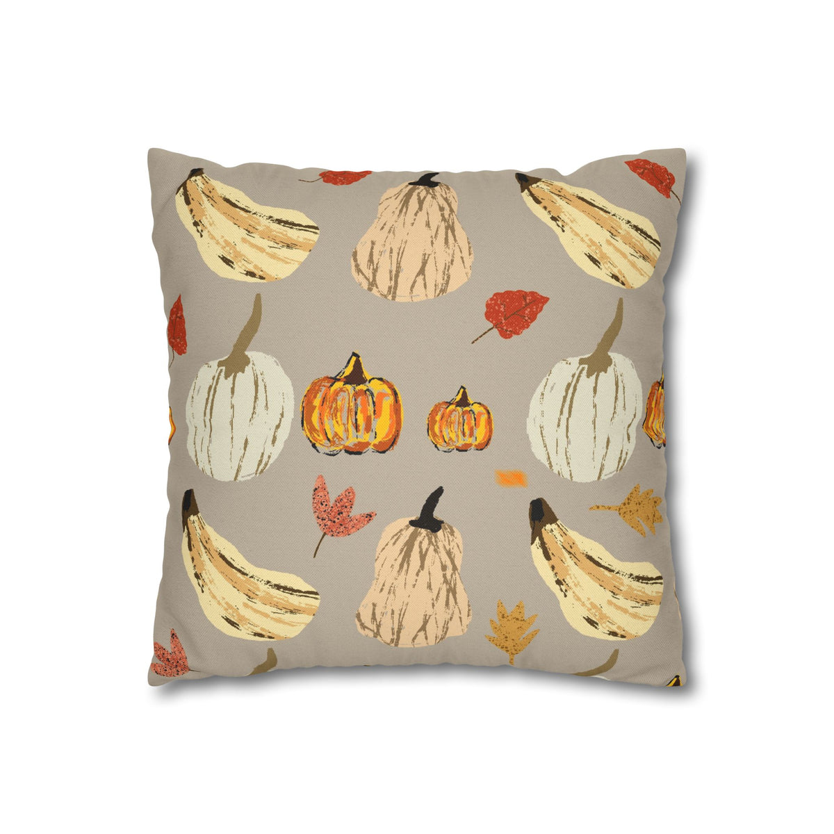 Spun Polyester Square Pillowcase