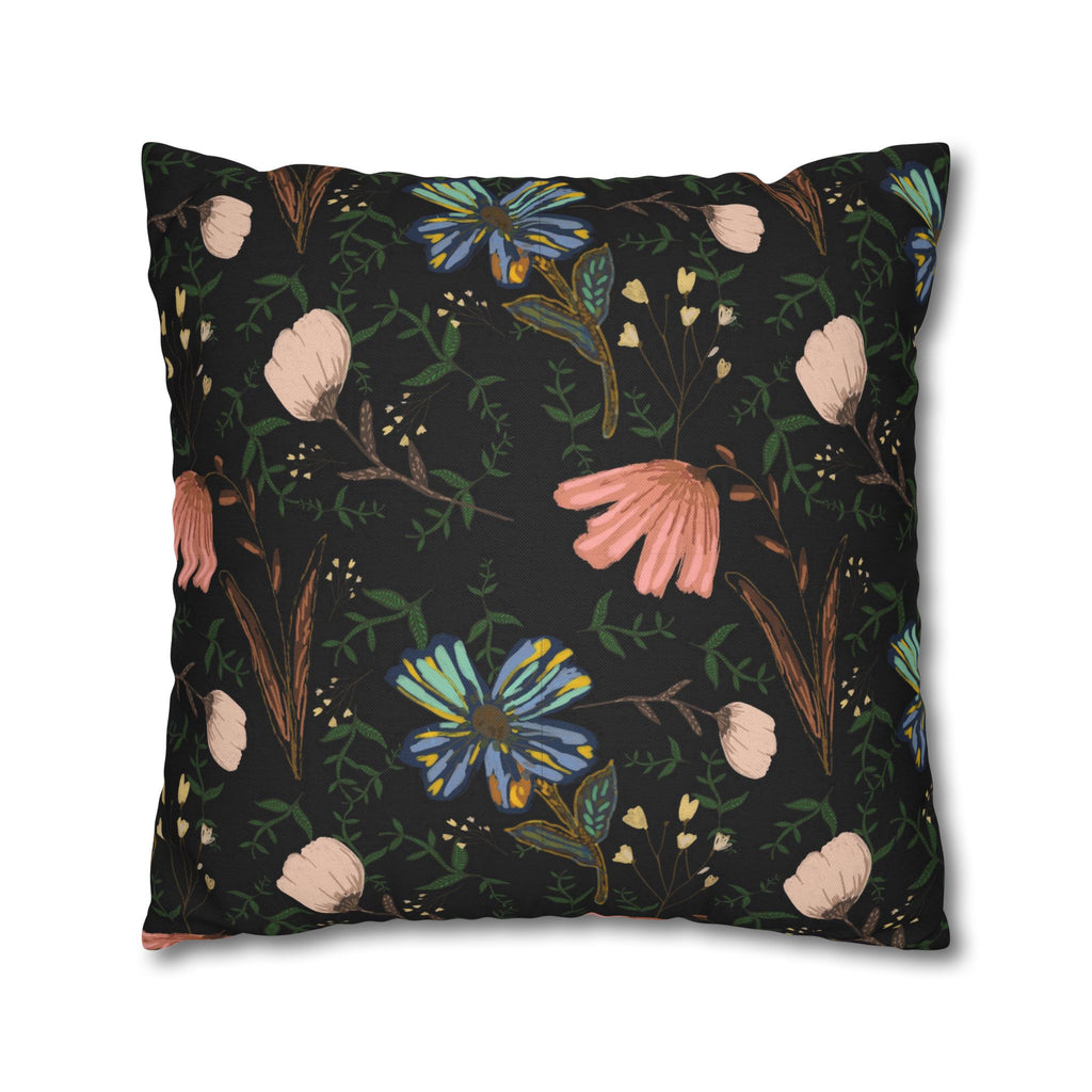Spun Polyester Square Pillowcase