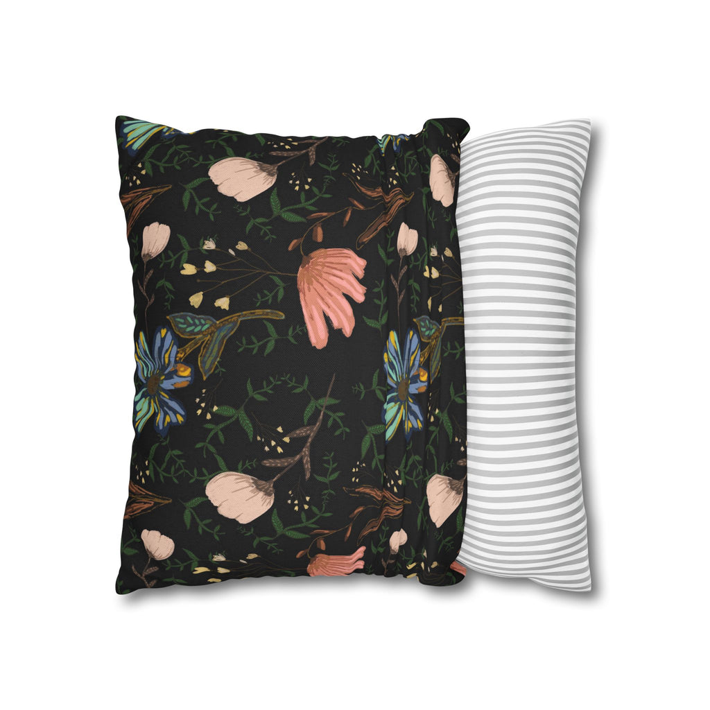 Spun Polyester Square Pillowcase