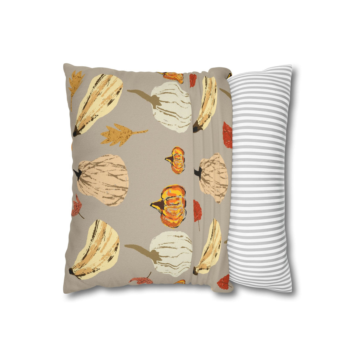 Spun Polyester Square Pillowcase
