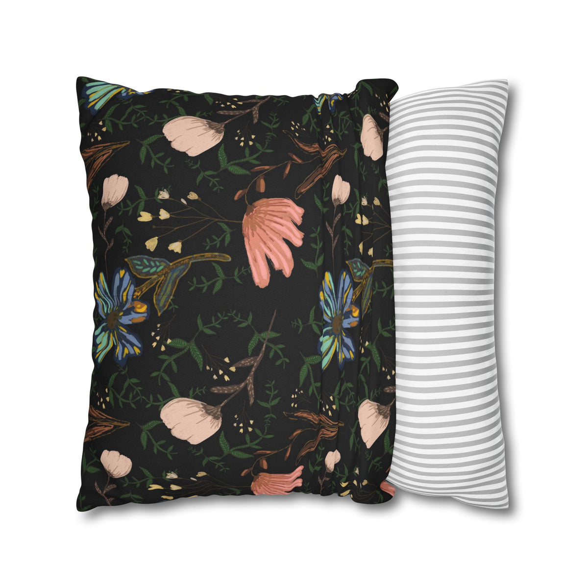 Spun Polyester Square Pillowcase