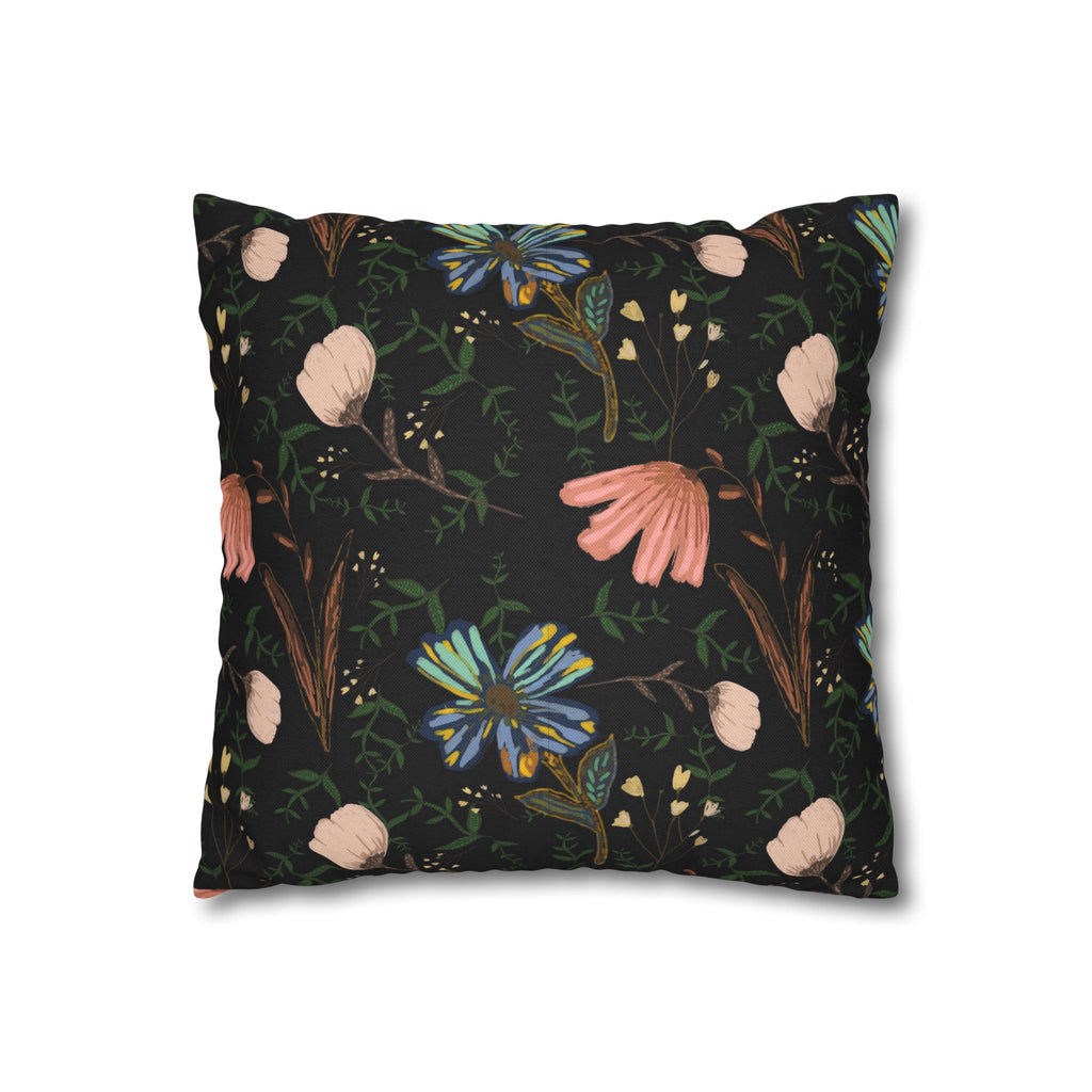 Spun Polyester Square Pillowcase