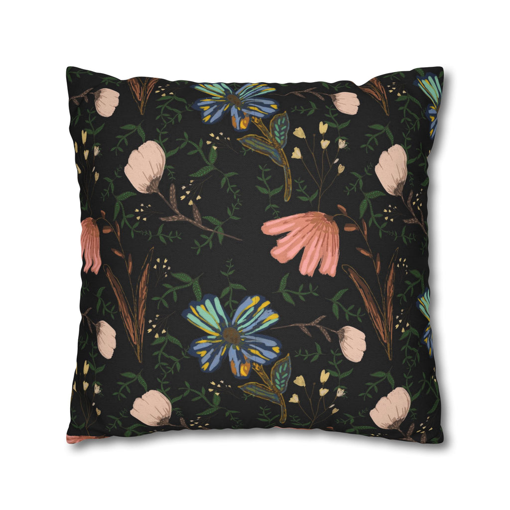 Spun Polyester Square Pillowcase