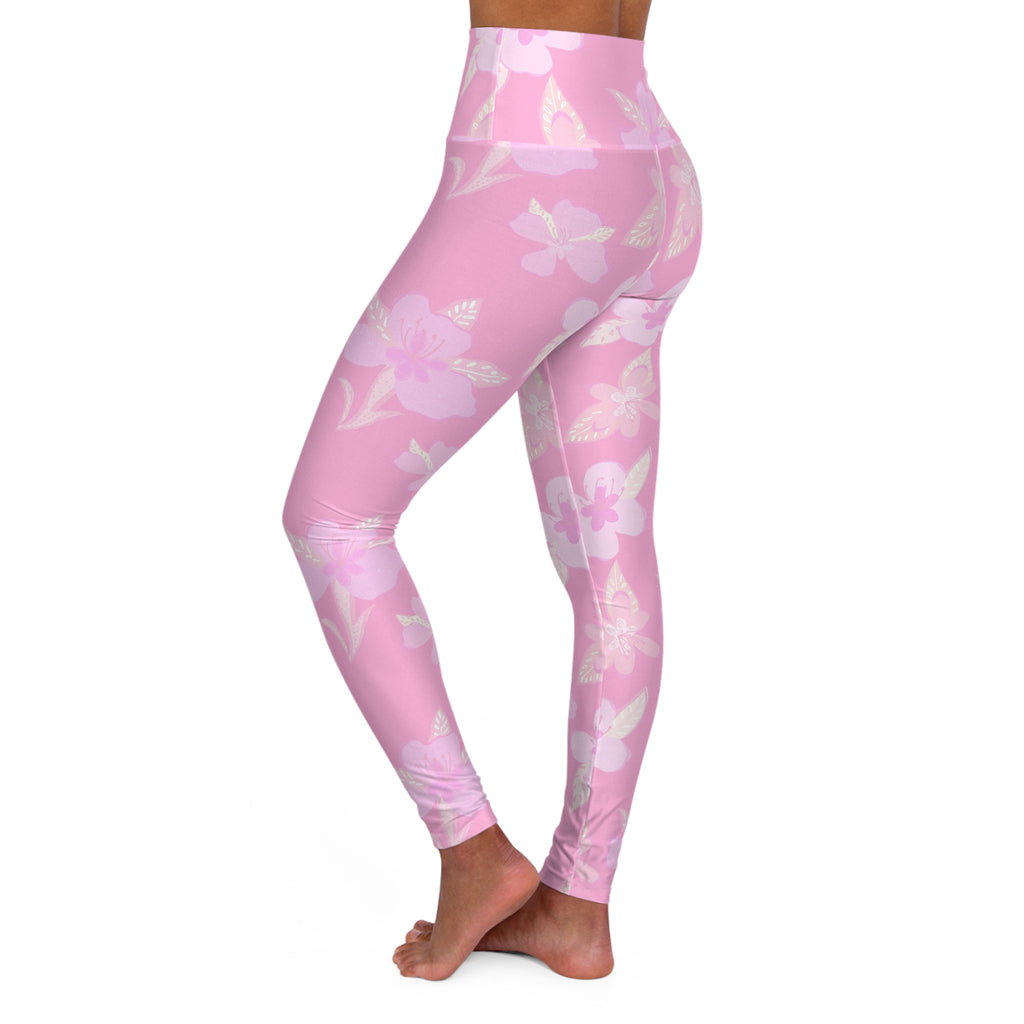 High Waisted Yoga Leggings (AOP)