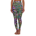 High Waisted Yoga Leggings (AOP)