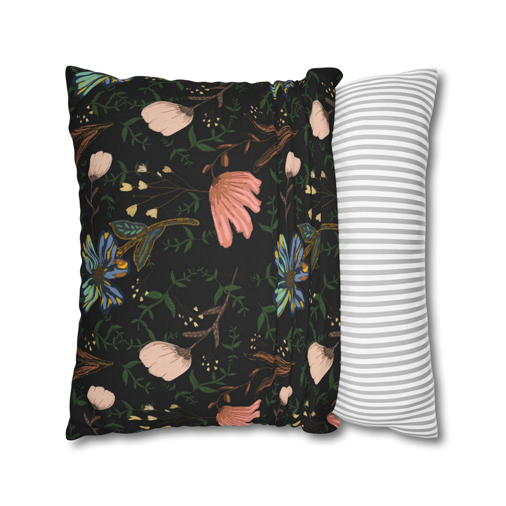 Spun Polyester Square Pillowcase