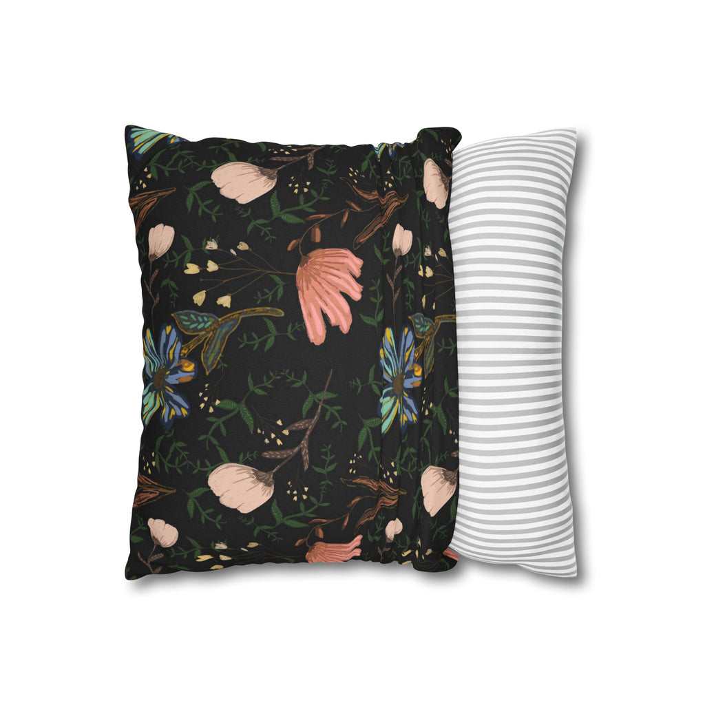 Spun Polyester Square Pillowcase