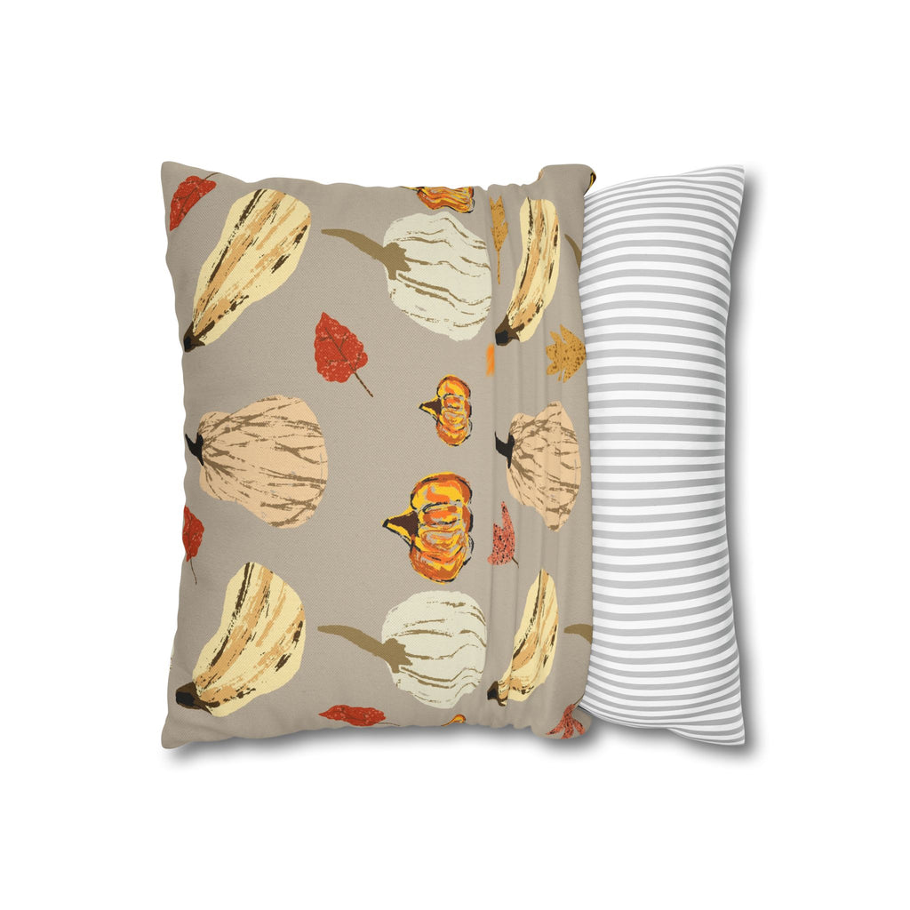 Spun Polyester Square Pillowcase