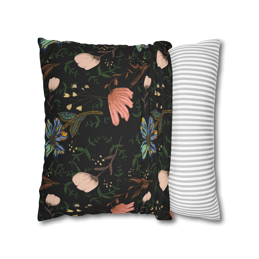 Spun Polyester Square Pillowcase