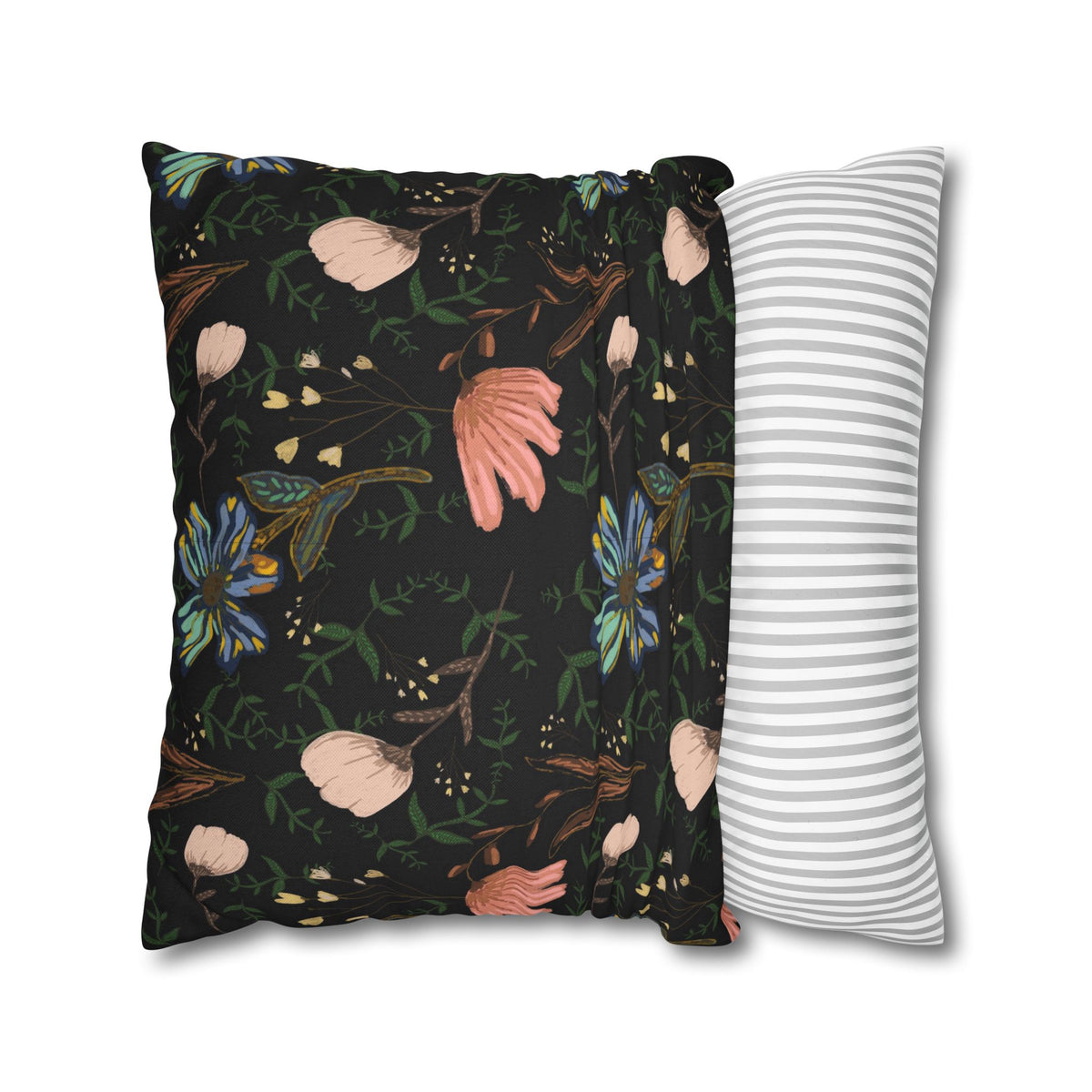 Spun Polyester Square Pillowcase