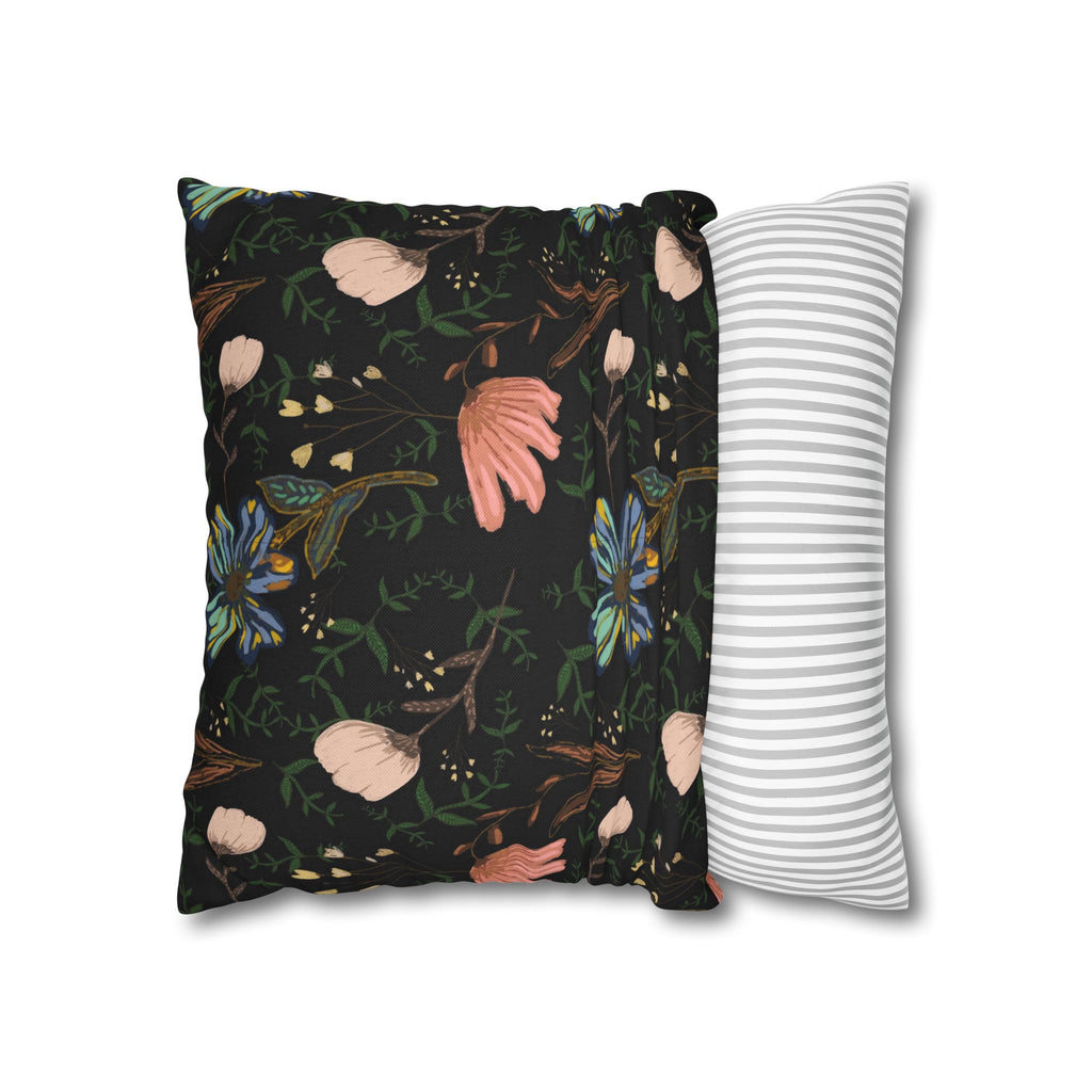 Spun Polyester Square Pillowcase