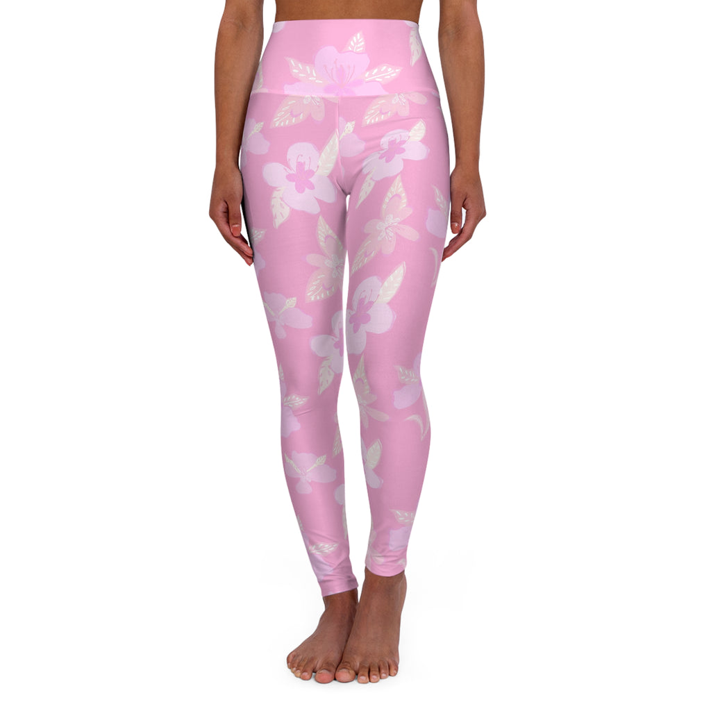 High Waisted Yoga Leggings (AOP)