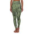 High Waisted Yoga Leggings (AOP)