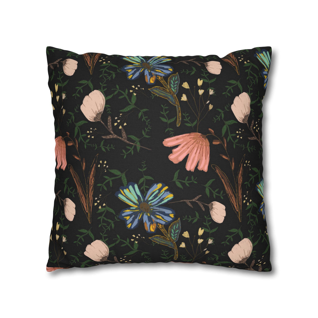 Spun Polyester Square Pillowcase