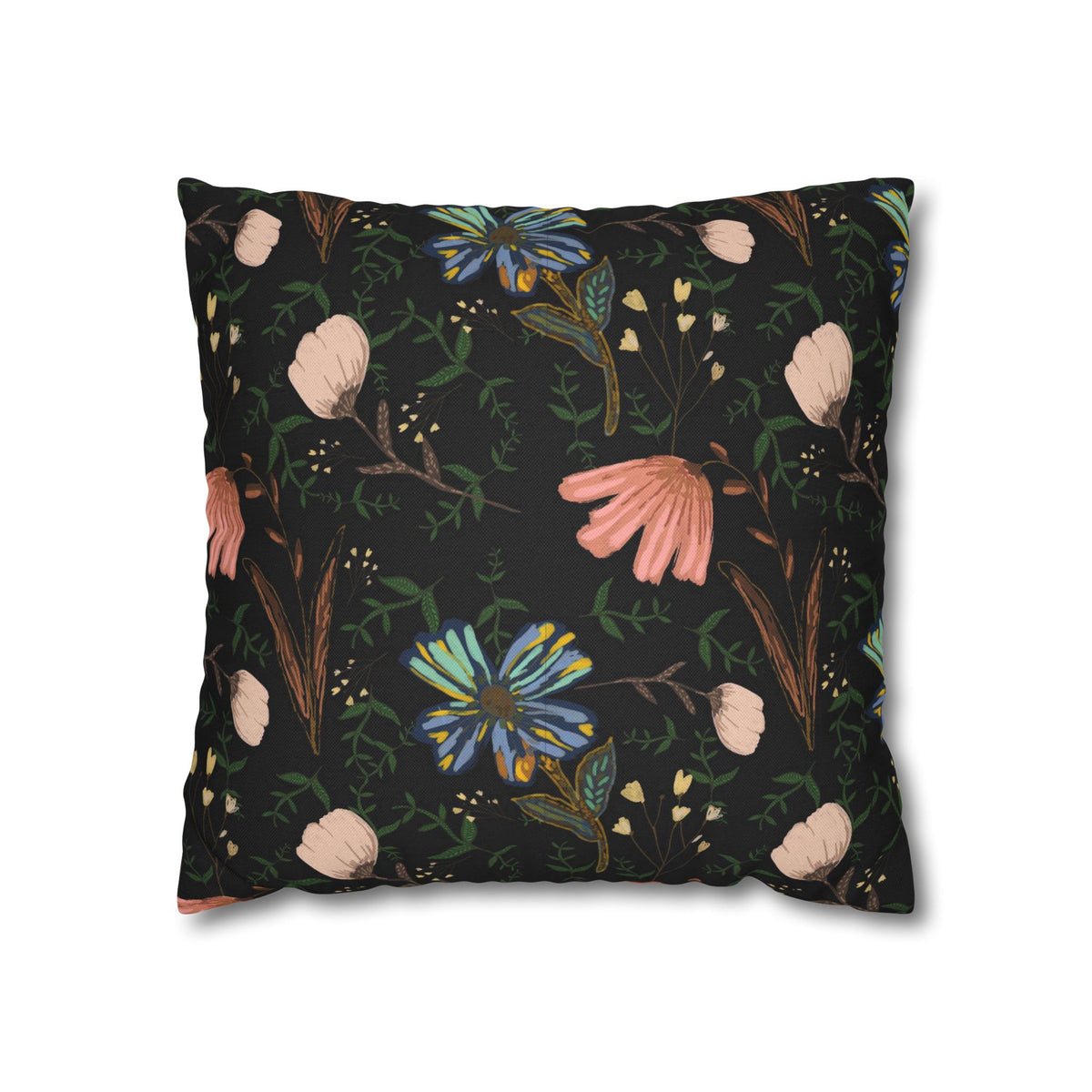 Spun Polyester Square Pillowcase