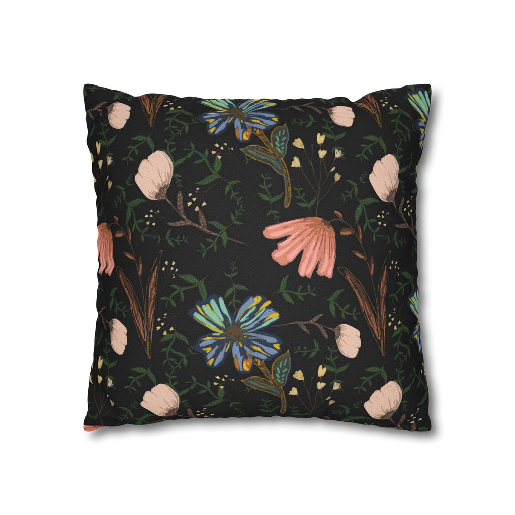 Spun Polyester Square Pillowcase