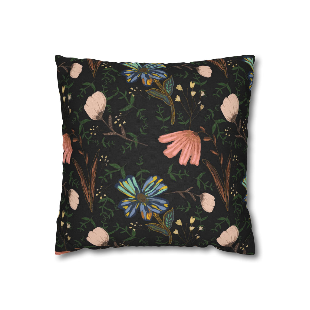 Spun Polyester Square Pillowcase
