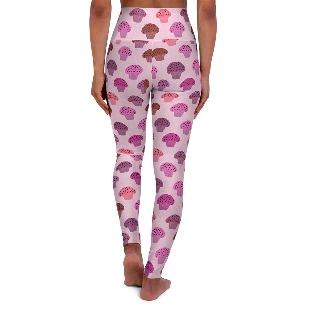 High Waisted Yoga Leggings (AOP)