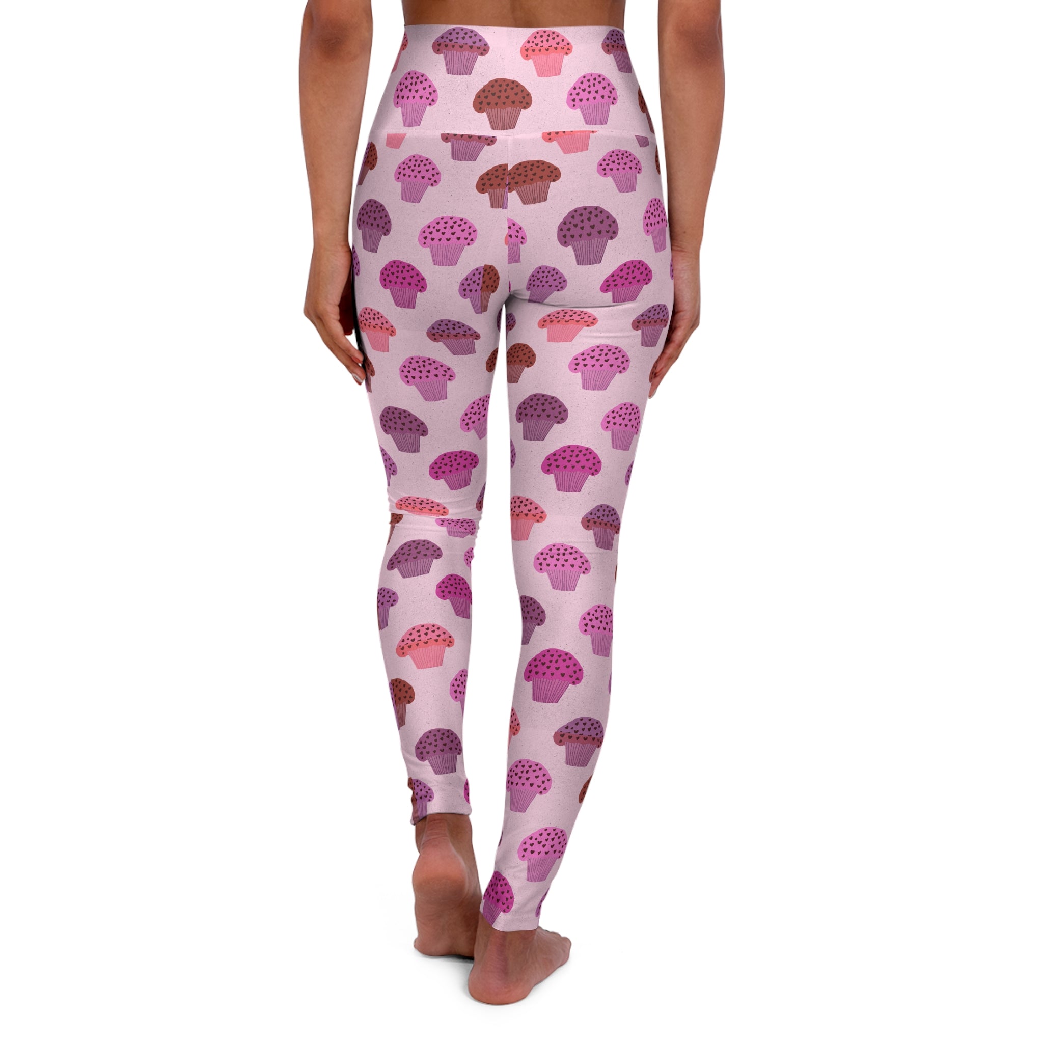 High Waisted Yoga Leggings (AOP)