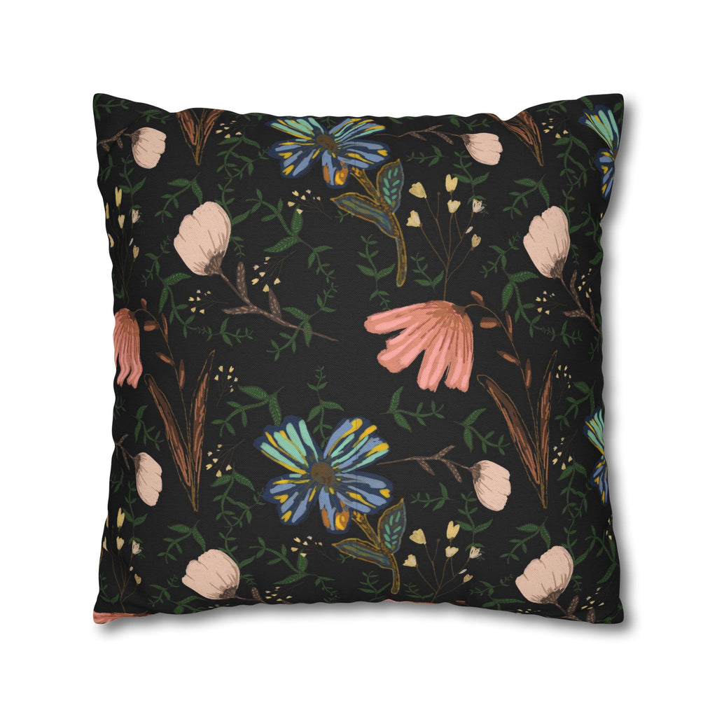 Spun Polyester Square Pillowcase